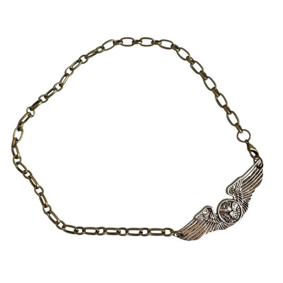 Gypsy Soule Winged Eagle Statement Necklace โ WWII Inspired - Picture 7 of 9